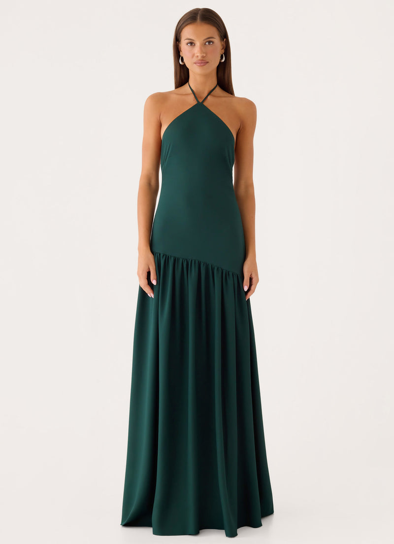 peppermayo green dress Always Sunny Mini Strapless neckline with silicone taping Green Halter Neck Dresses |