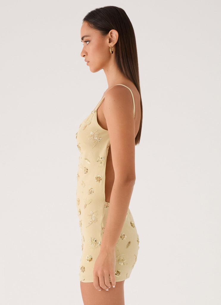 meline beaded sequin mini dress Re-Edition Meline Sequin Mini Dress