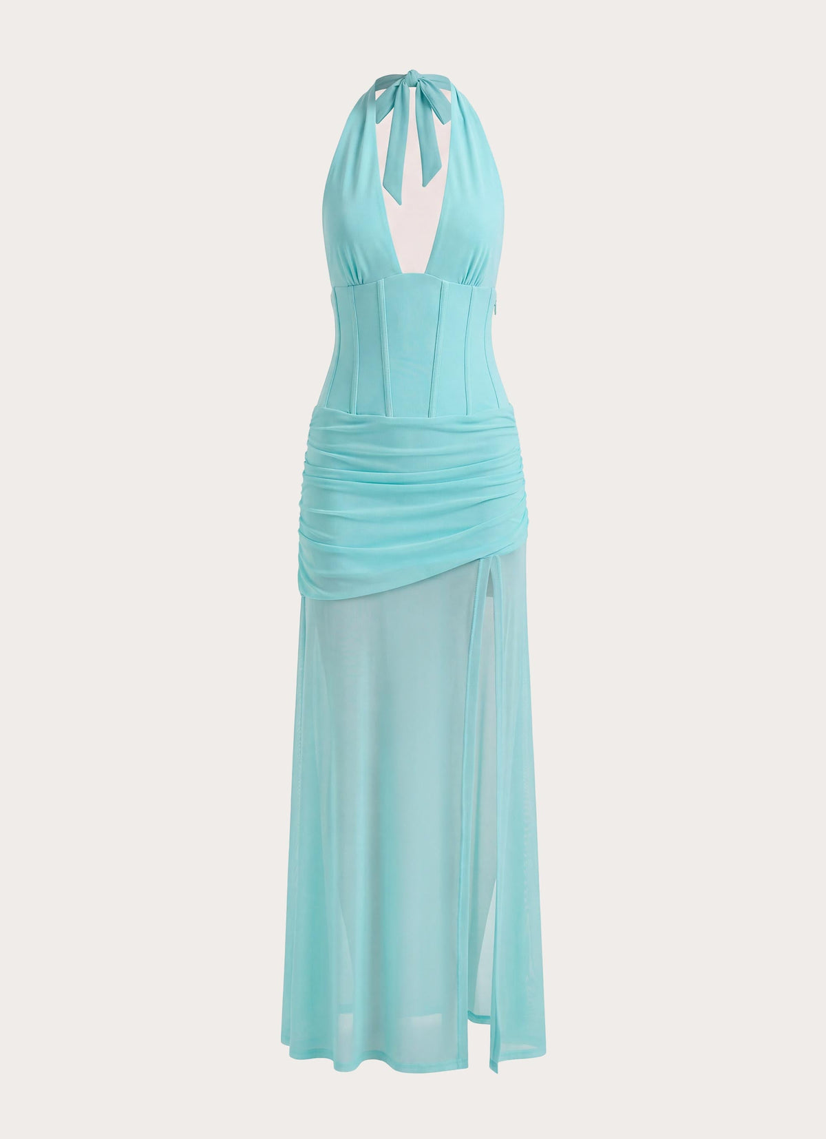 Lia Maxi Dress - Aqua