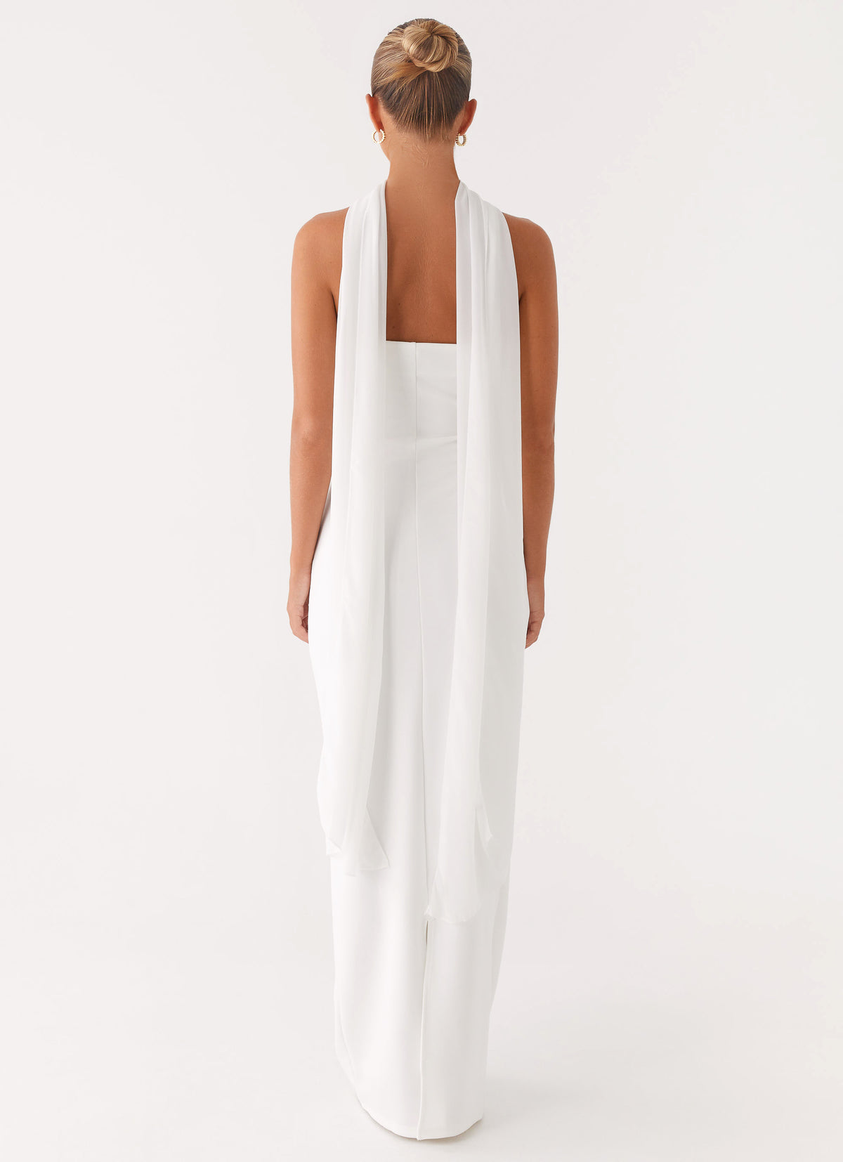 White Sorority Dress | Libra Maxi Dress