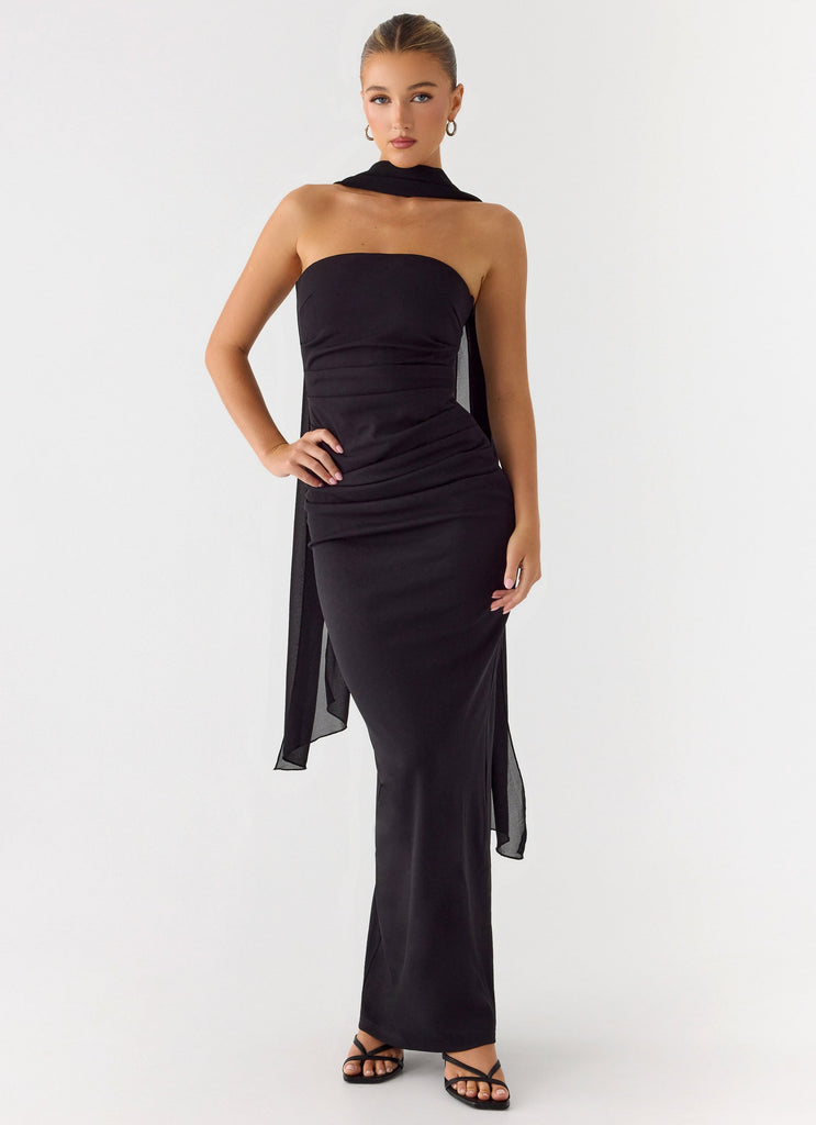 Libra Maxi Dress - Black Black / US 4 Libra Maxi Dress - Black Black / US 4