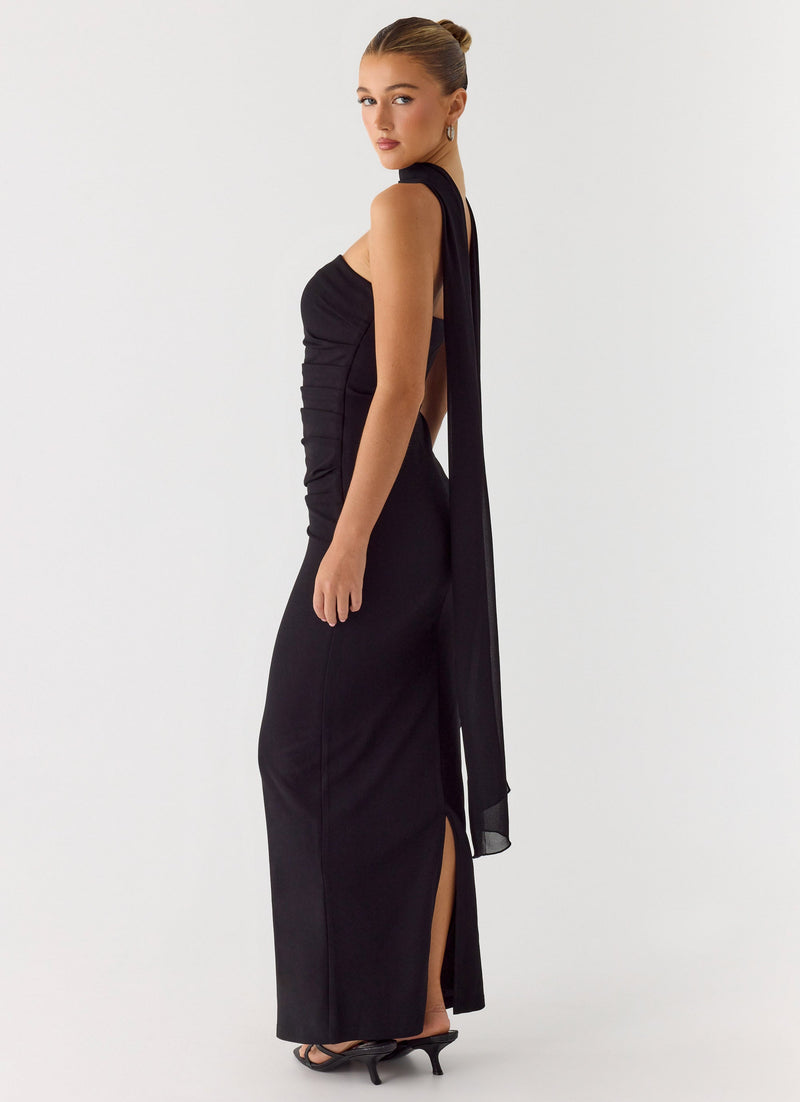 Libra Maxi Dress - Black