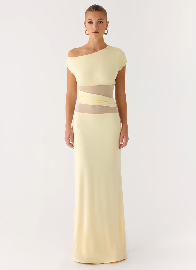 Like Honey Maxi Dress - Butter Yellow Butter Yellow / US 8 Like Honey Maxi Dress - Butter Yellow Butter Yellow / US 8