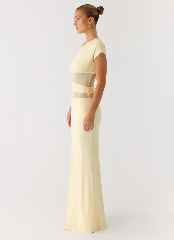 Like Honey Maxi Dress - Butter Yellow Peppermayo US Like Honey Maxi Dress - Butter Yellow Peppermayo US