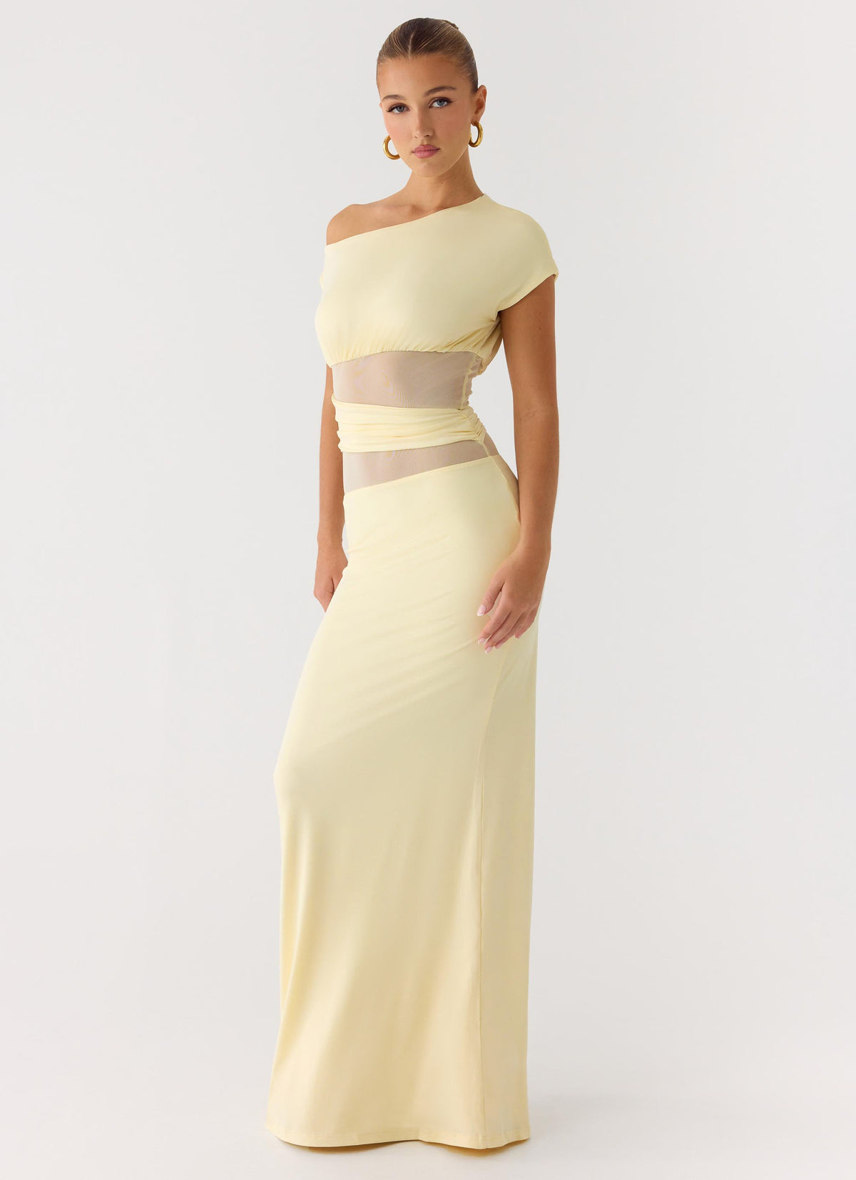 butter yellow dress maxi Paloma Gown for Beach Wedding Guests Inches Size XXS XS S M L XL XXL Bust 16.5 17.5 18.5 19.4 20.4 21.4 22.4 Waist 13.7 14.7 15.7 16.7 17.7 18.7 19.6 Length 56.2 56.6 57 57.5 58 58.5 58.9 Mary Maxi Dress in Butter