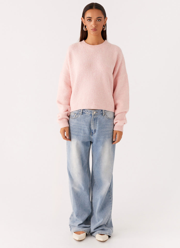 Lilah Knit Jumper - Pink