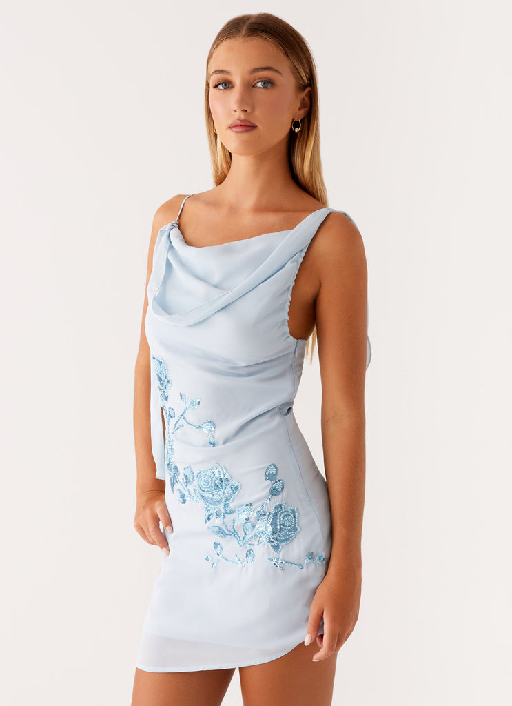 Lily Beaded Mini Dress
