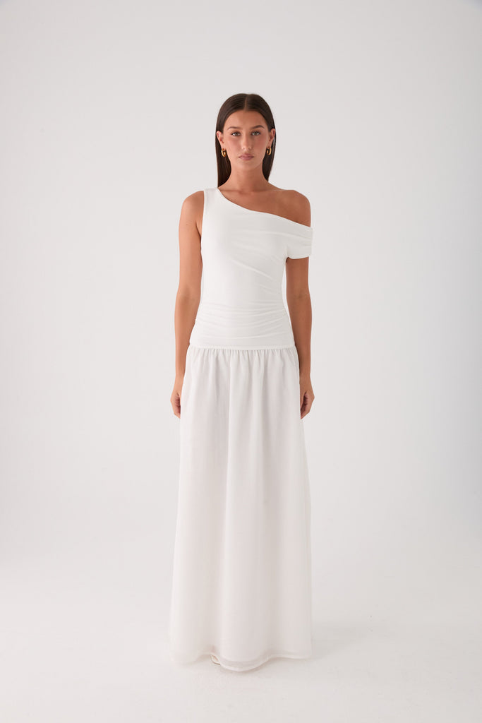 Liorae Maxi Dress - White