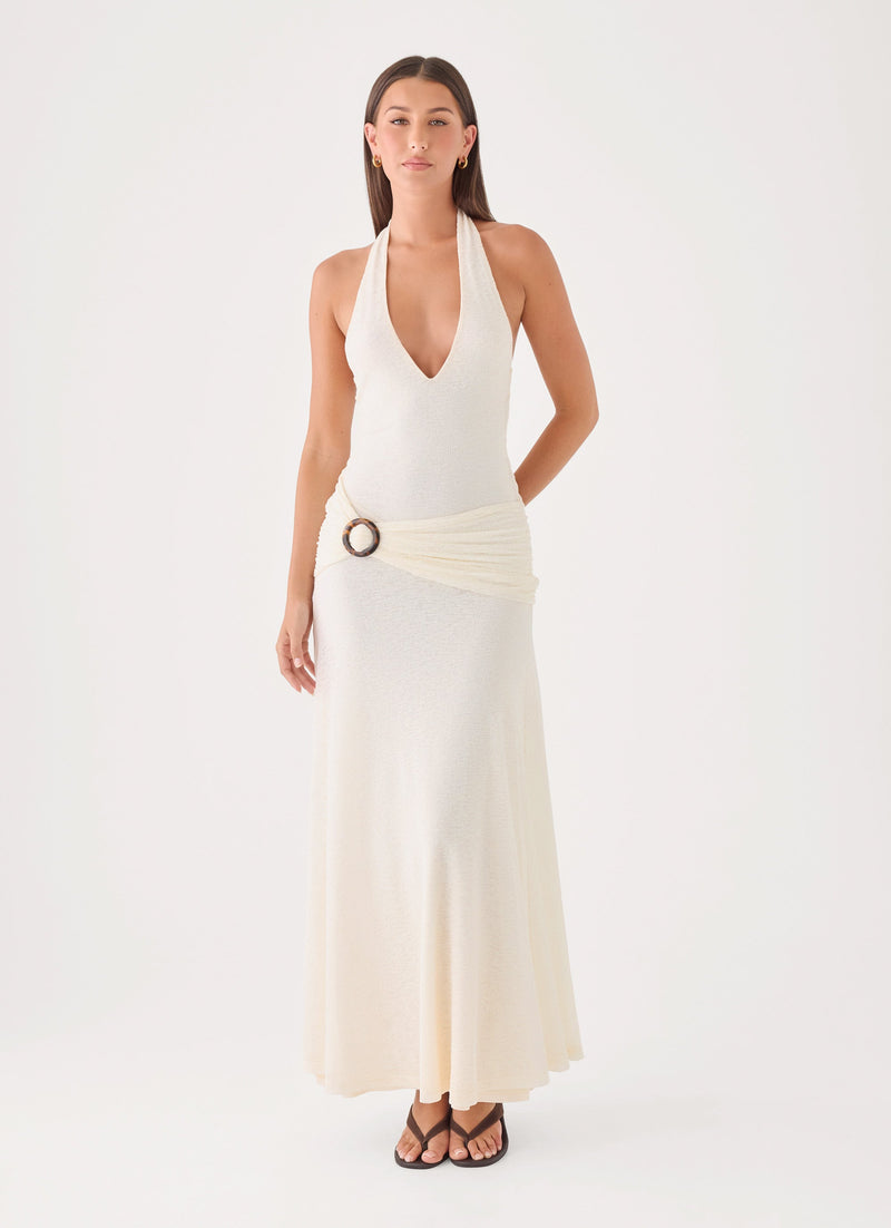 Lisa Maxi Dress - Ivory