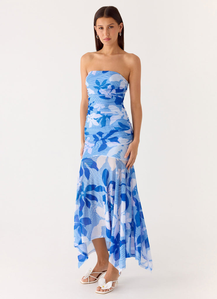 Lo Siento Midi Dress - Indigo Garden Indigo Garden / US 6 Lo Siento Midi Dress - Indigo Garden Indigo Garden / US 6
