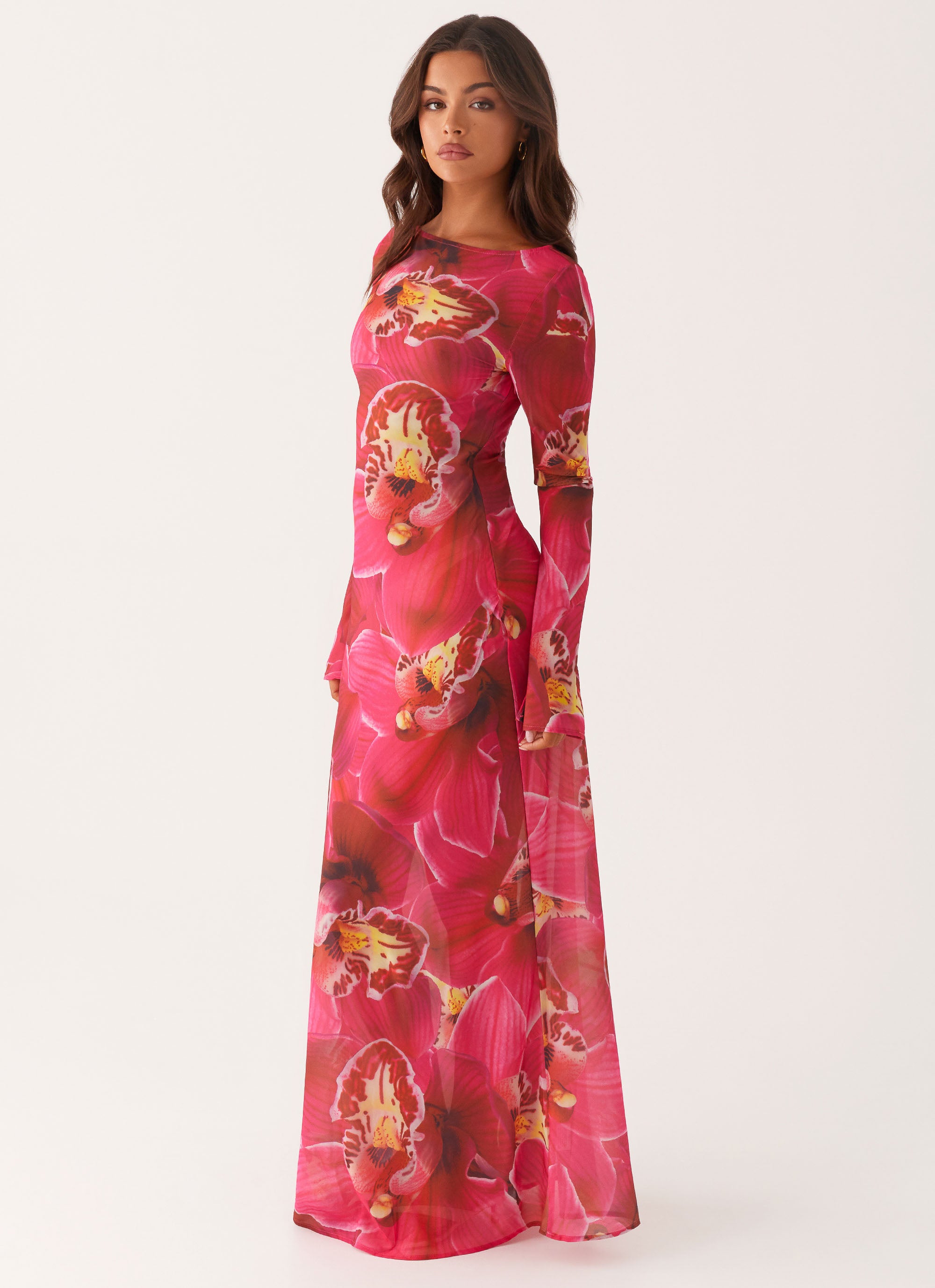 Lorde Maxi Dress - Orchid Pink – Peppermayo US