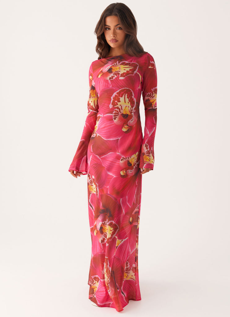 Lorde Maxi Dress - Orchid Pink