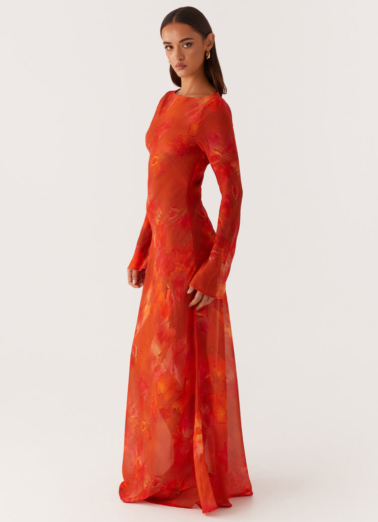 Lorde Maxi Dress - Amber