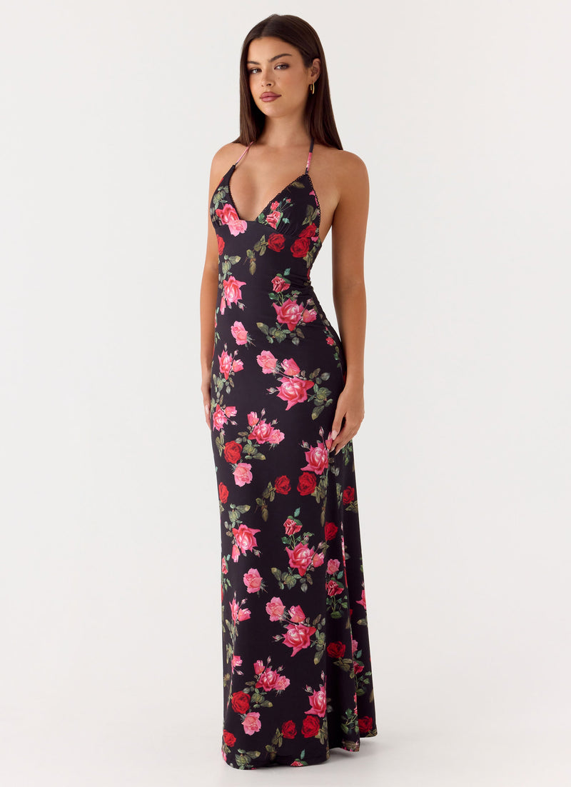 Lorrieanne Maxi Dress - Midnight Bloom