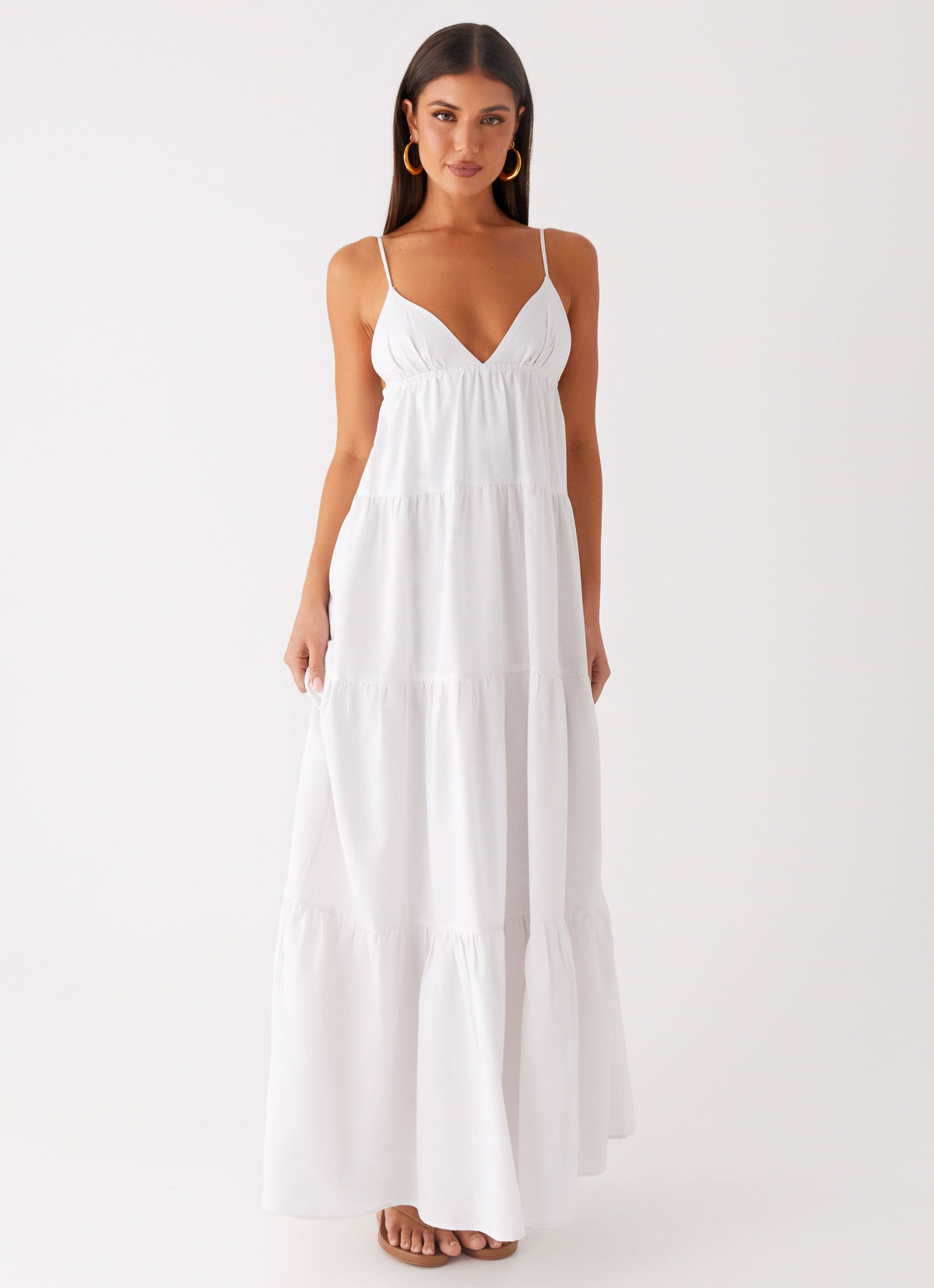 Lotty Linen Maxi Dress