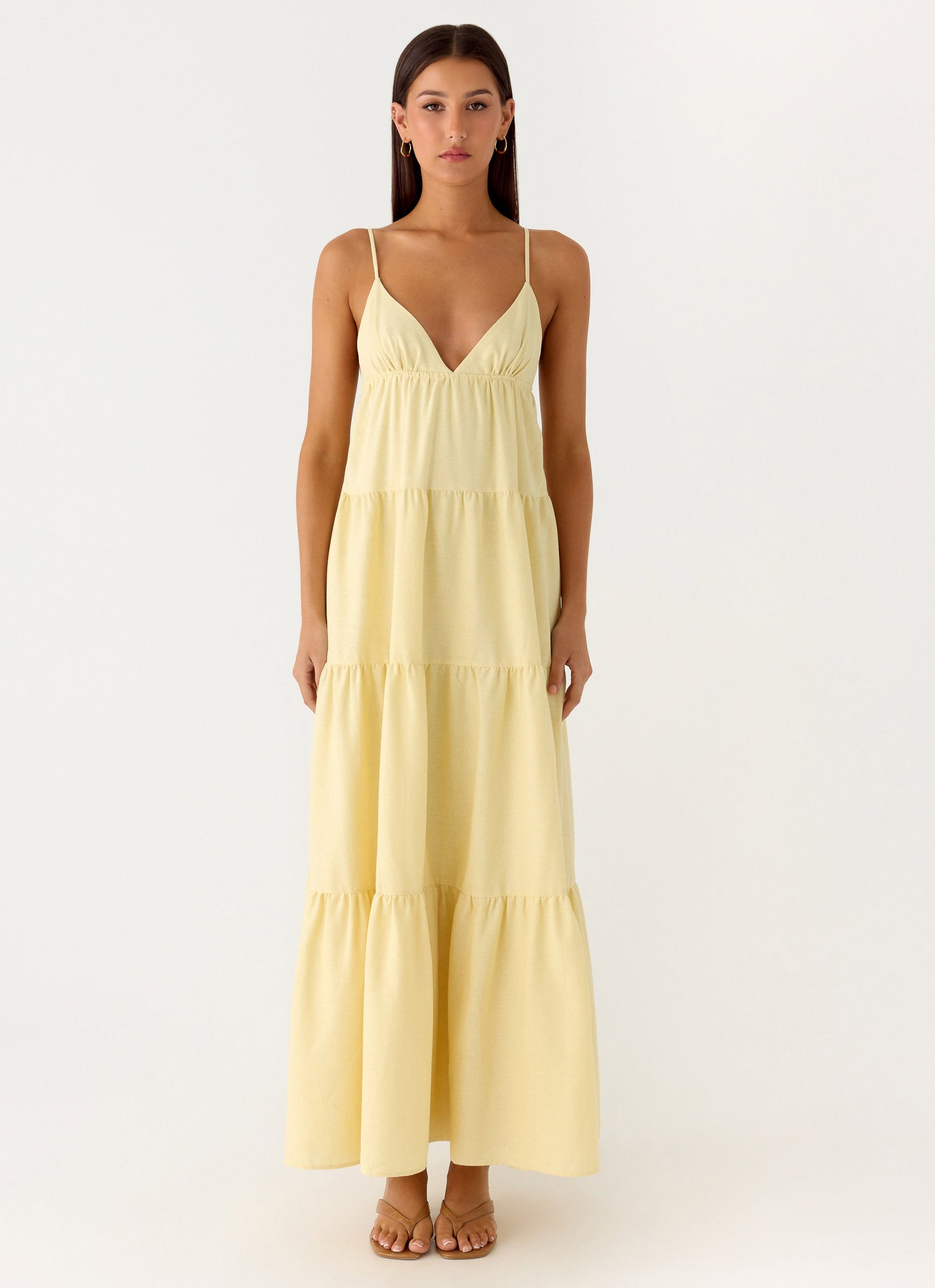 Lotty Linen Maxi Dress