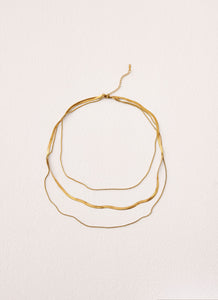 Love Veil Necklace - Gold