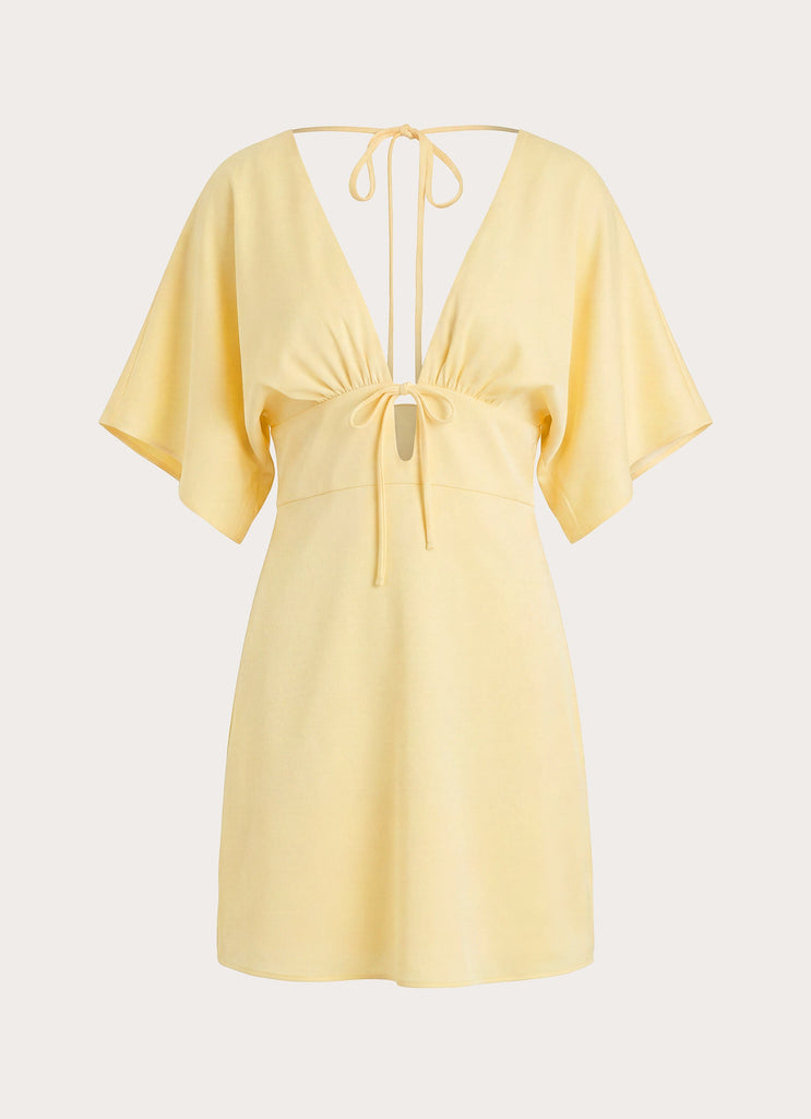 baby yellow mini dress Sorority Rush Dress | Love On You Mini Dress