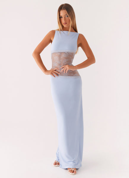 Lucinda Maxi Dress - Blue Peppermayo US Lucinda Maxi Dress - Blue Peppermayo US