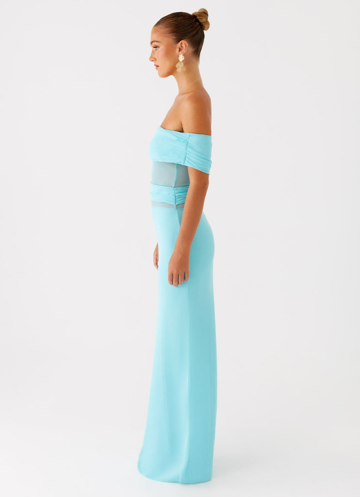 Lumi Maxi Dress - Turquoise Peppermayo US Lumi Maxi Dress - Turquoise Peppermayo US