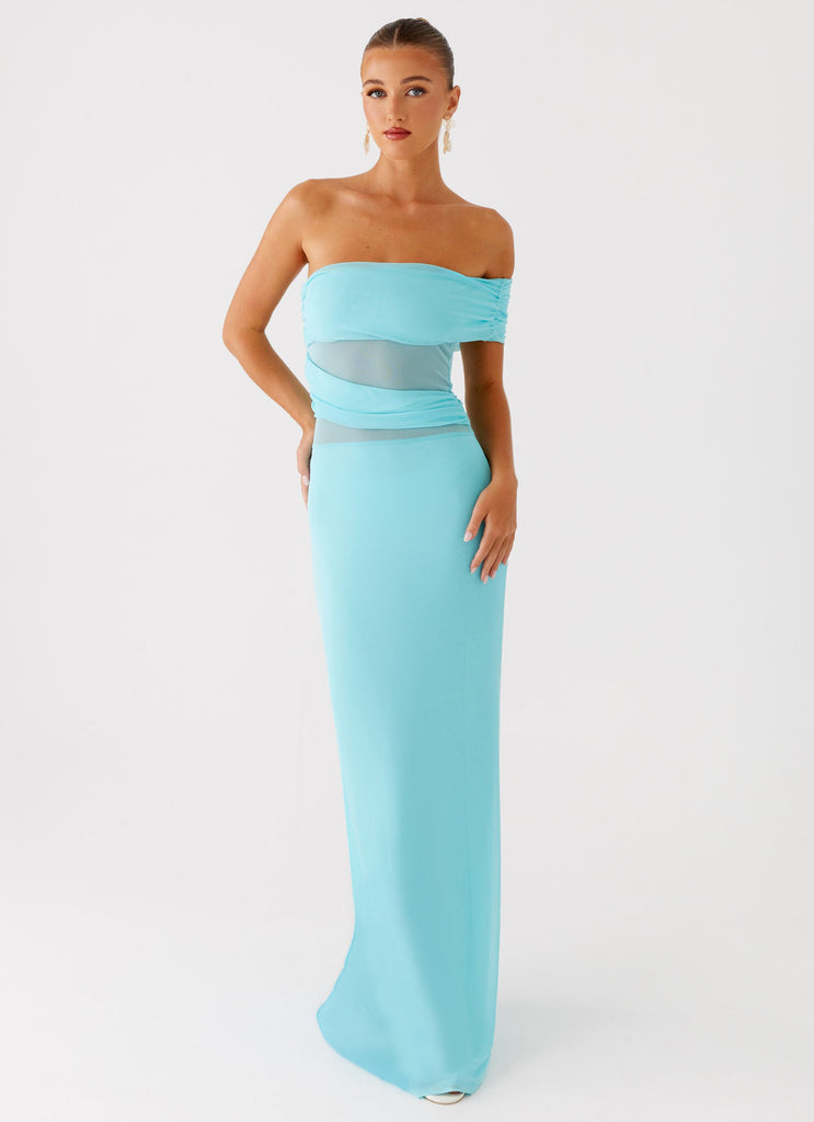 Lumi Maxi Dress - Turquoise Turquoise / US 14 Lumi Maxi Dress - Turquoise Turquoise / US 14