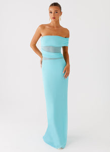 Lumi Maxi Dress - Turquoise Turquoise / US 14 Lumi Maxi Dress - Turquoise Turquoise / US 14