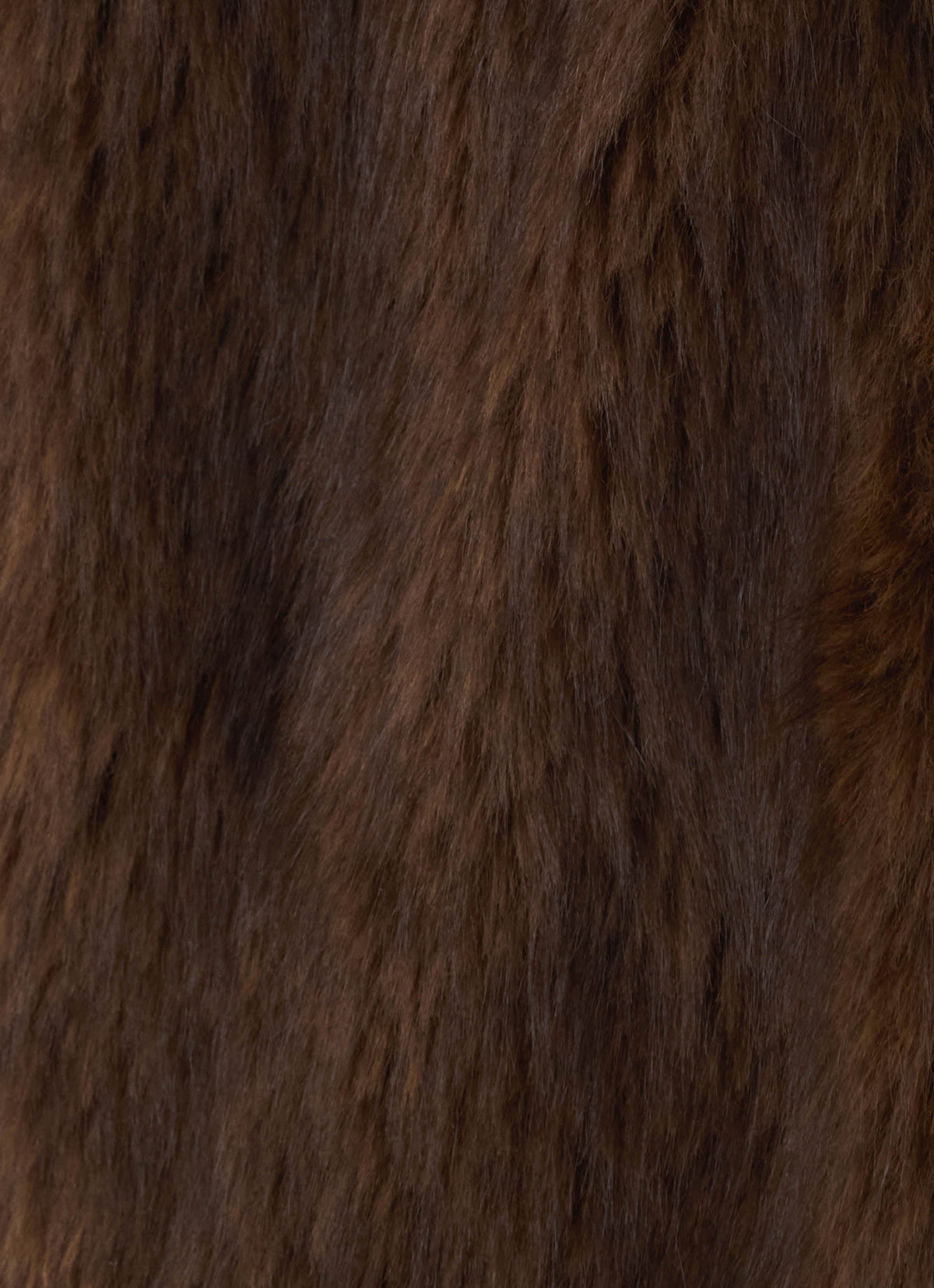 Lunaria Faux Fur Jacket - Brown