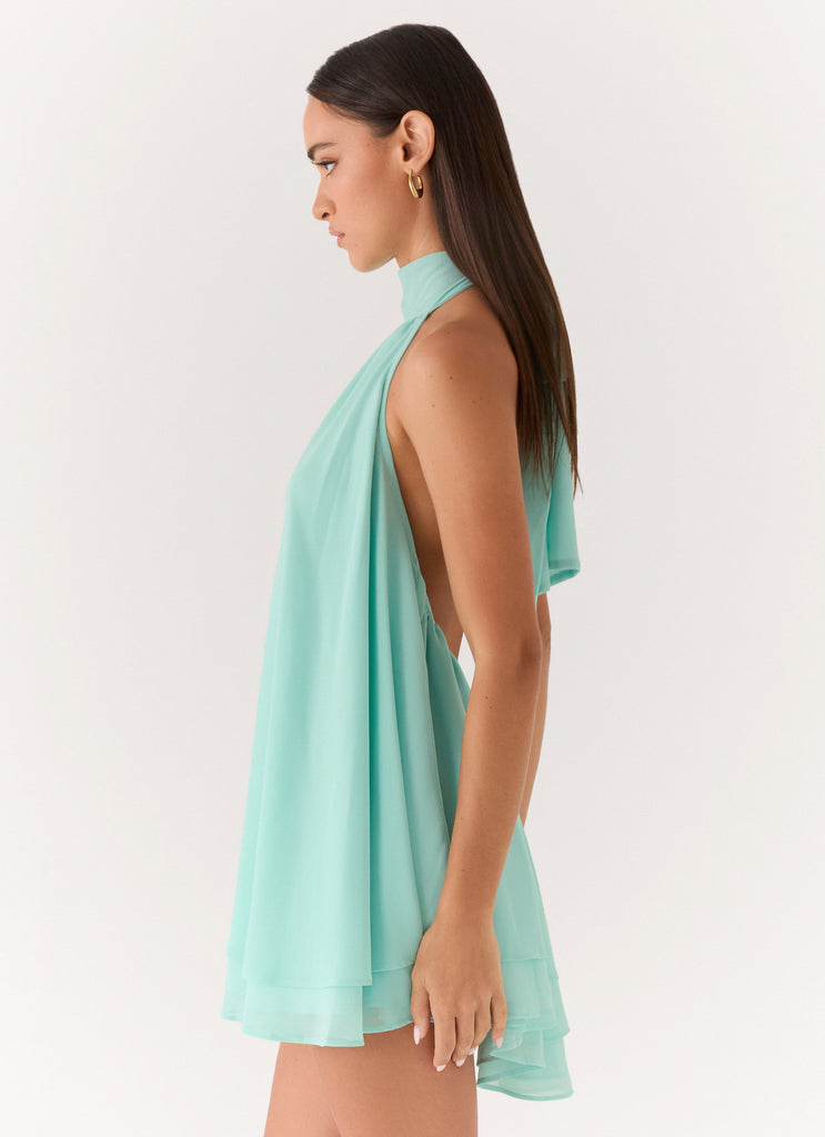 Lyrah Halter Mini Dress