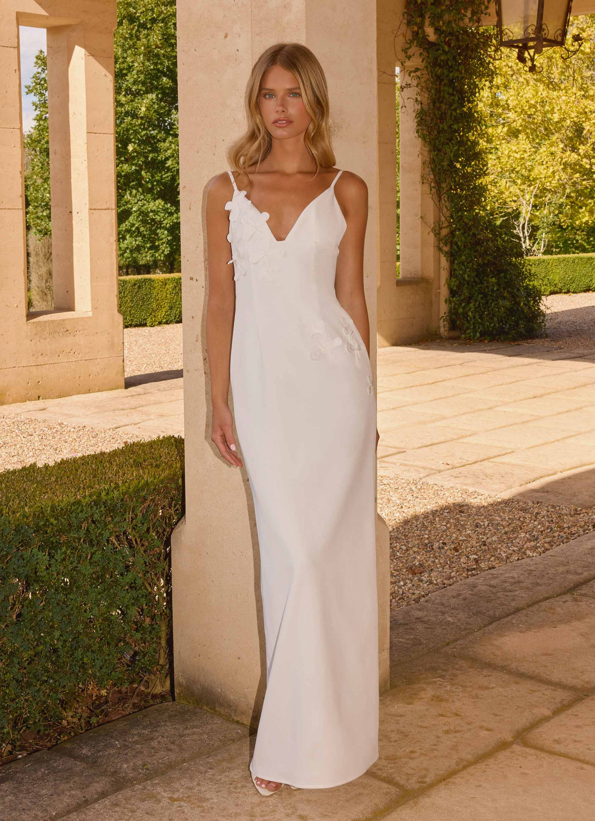 White Sorority Dress | Lyris Maxi Dress