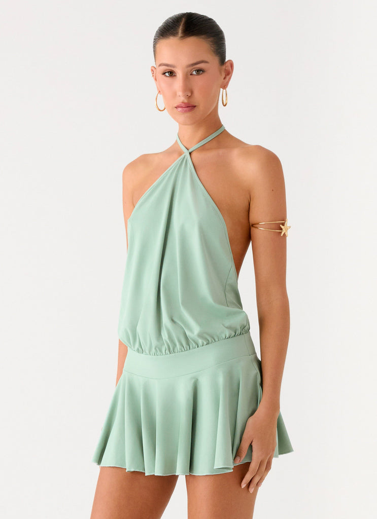 Mable Mini Dress - Green Green / US 18 Mable Mini Dress - Green Green / US 18
