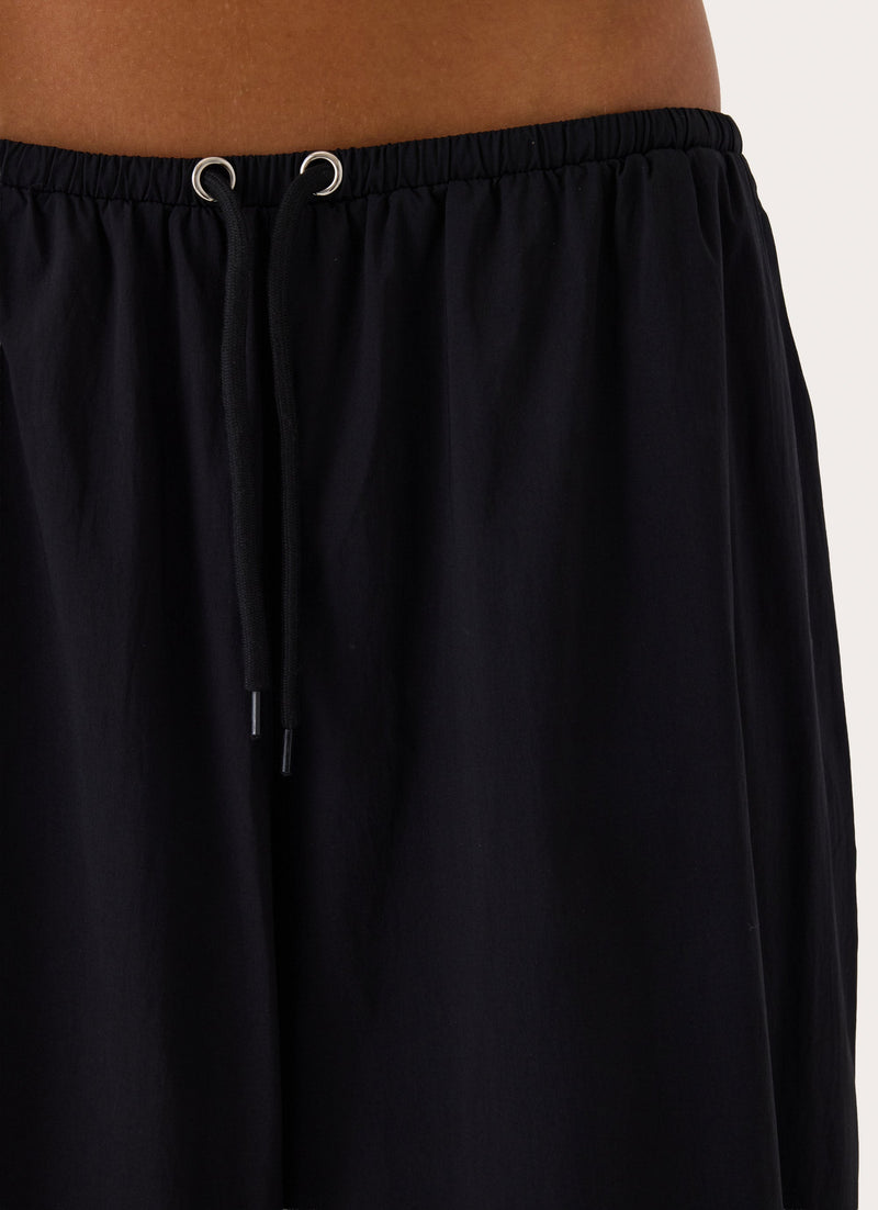Main Character Parachute Pants - Black