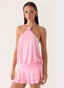 Make It Right Mini Dress - Pink