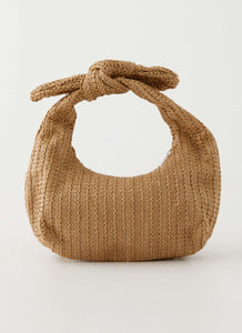 Womens Make You Mine Bag in the colour Natural in front of a light grey background