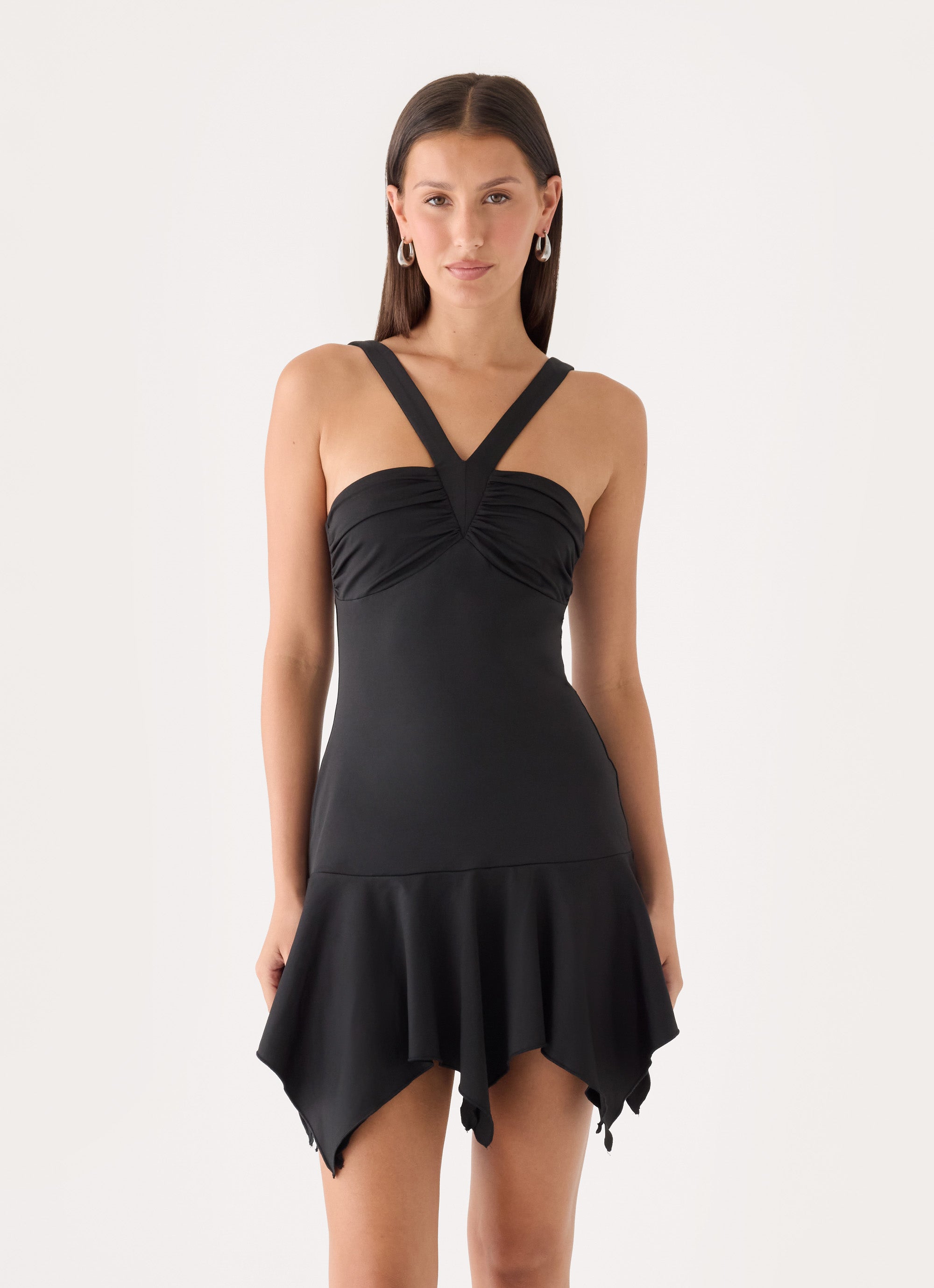 Makenzie Mini Dress - Black – Peppermayo US
