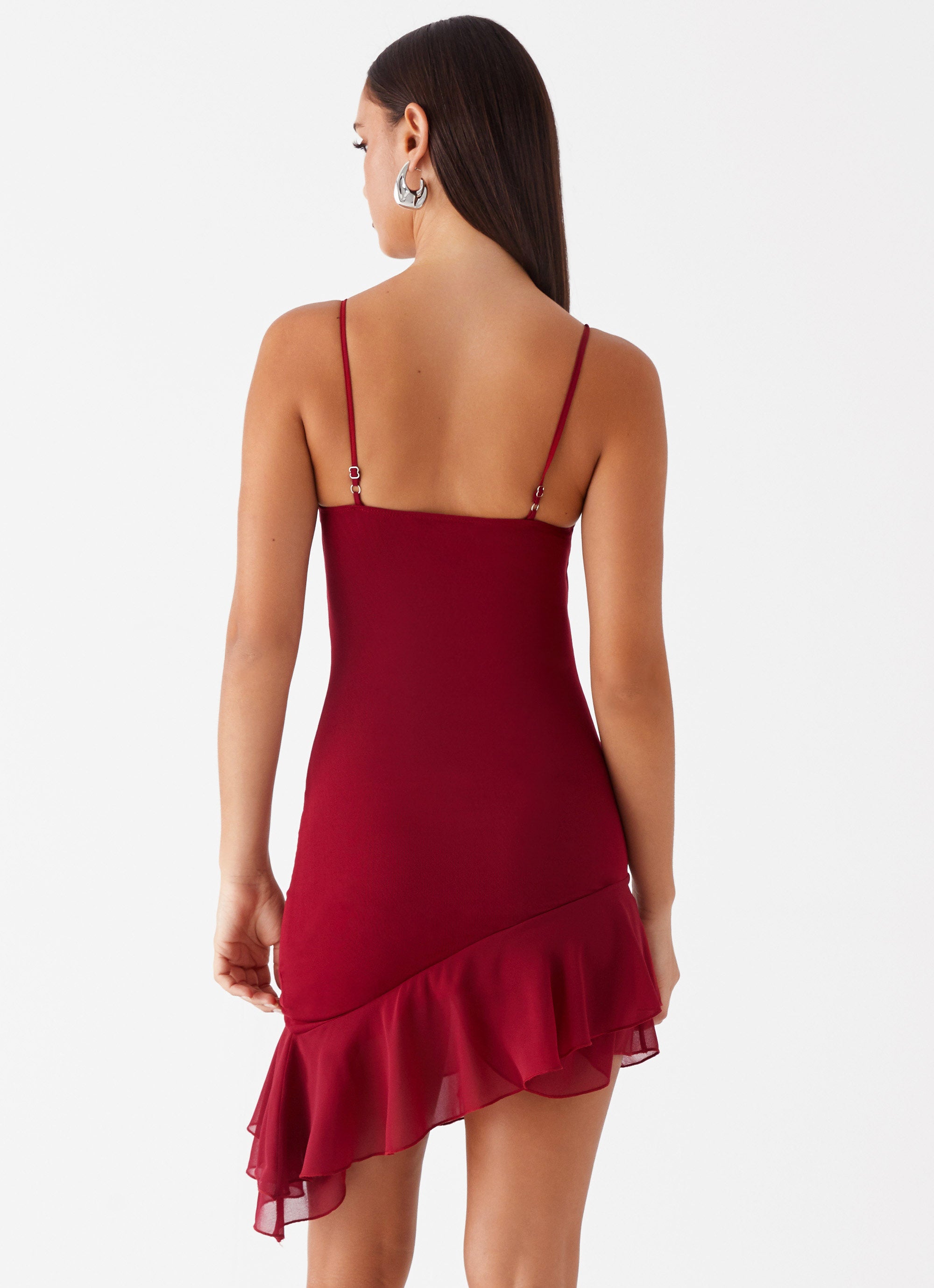 Mallory Mini Dress - Cherry Red Peppermayo US Mallory Mini Dress - Cherry Red Peppermayo US
