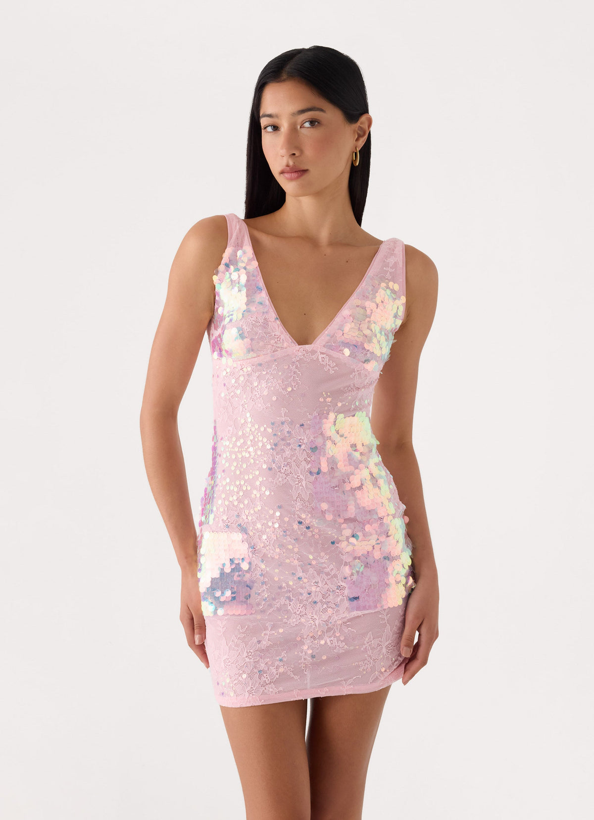 Maral Sequin Mini Dress