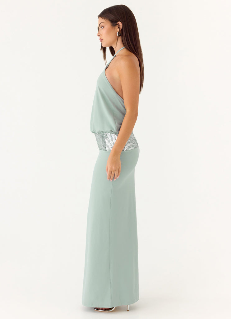 marcie maxi dress Tuckernuck Navy Embroidered Marcie Dress Navy / L