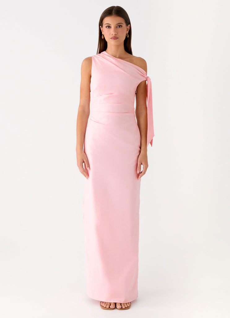 marella pink dress Off-Shoulder Floral Mini Dress in Blush Bloom for Women