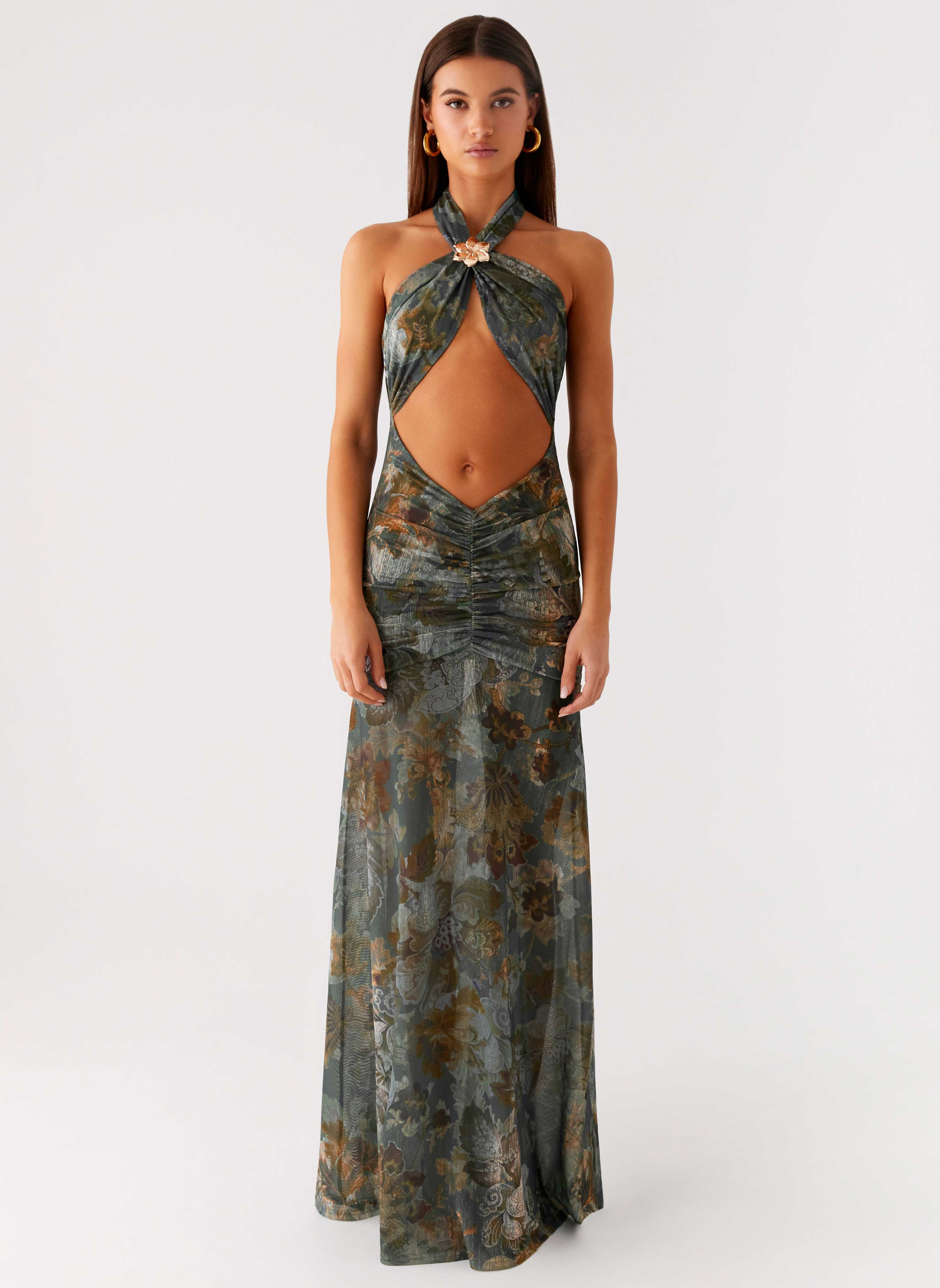 Mariam Maxi Dress - Vintage Blossom Vintage Blossom / US 16 Mariam Maxi Dress - Vintage Blossom Vintage Blossom / US 16