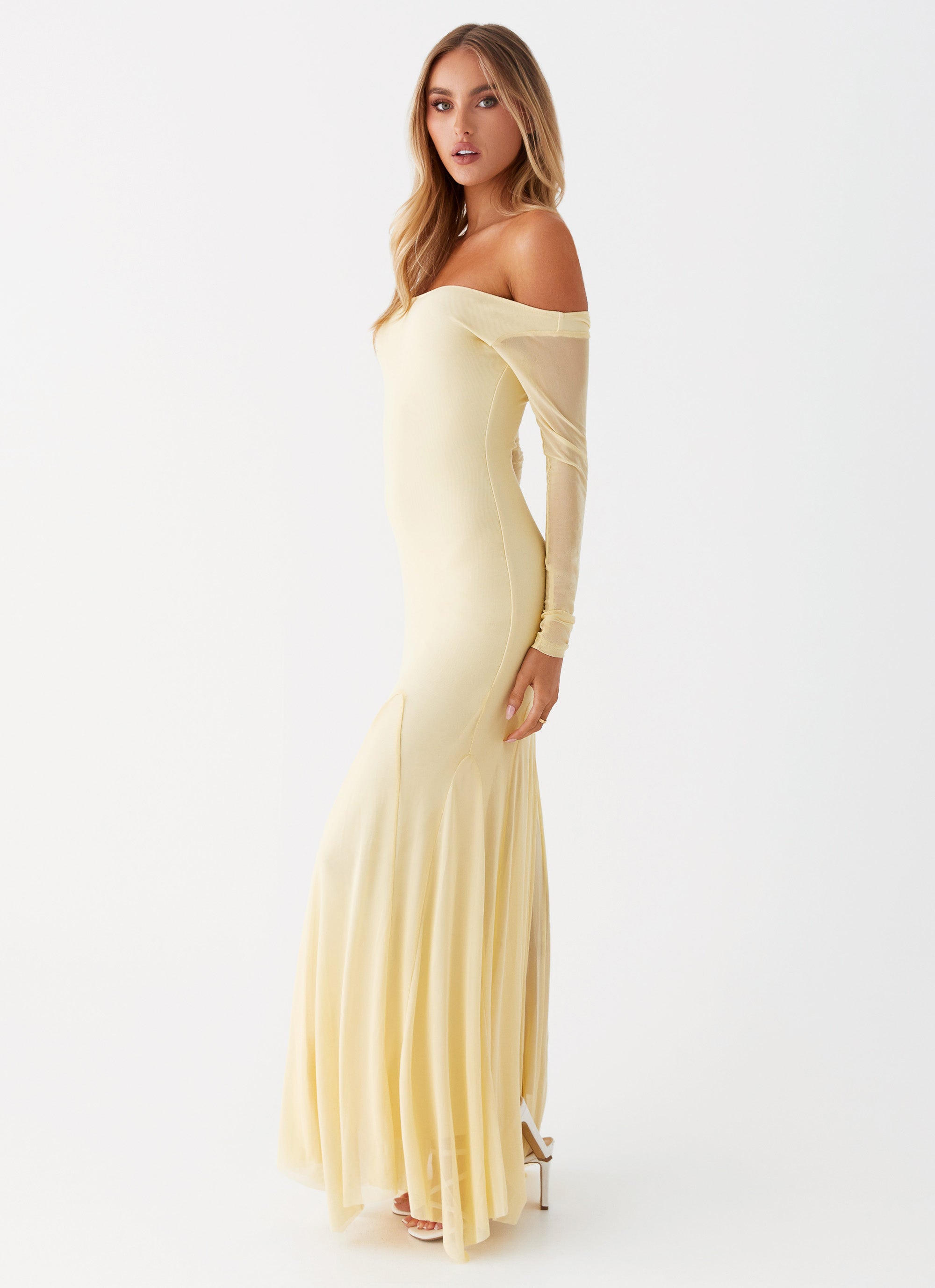 Maribel Maxi Dress - Yellow – Peppermayo US
