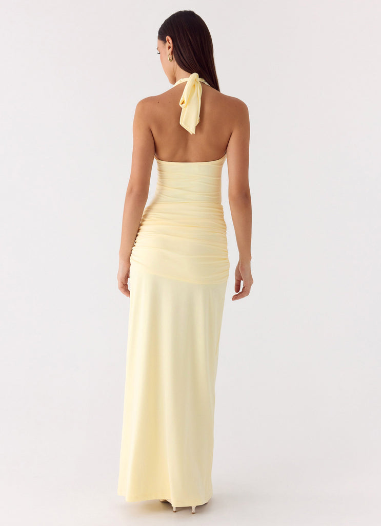 Maribelle Maxi Dress - Lemon