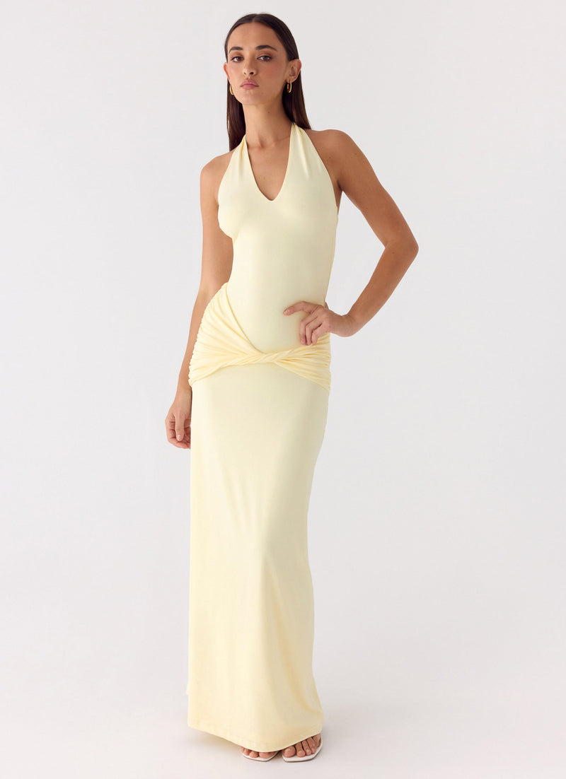 Maribelle Maxi Dress - Lemon