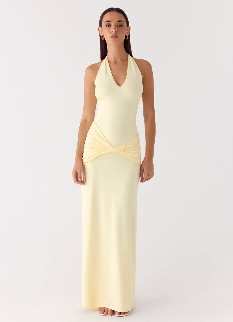 Maribelle Maxi Dress - Lemon Lemon / US 8 Maribelle Maxi Dress - Lemon Lemon / US 8