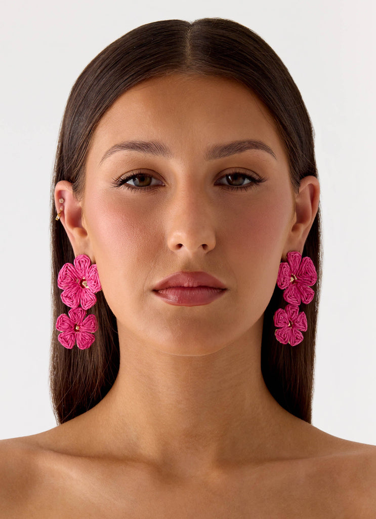 Marina Mode Earrings - Pink