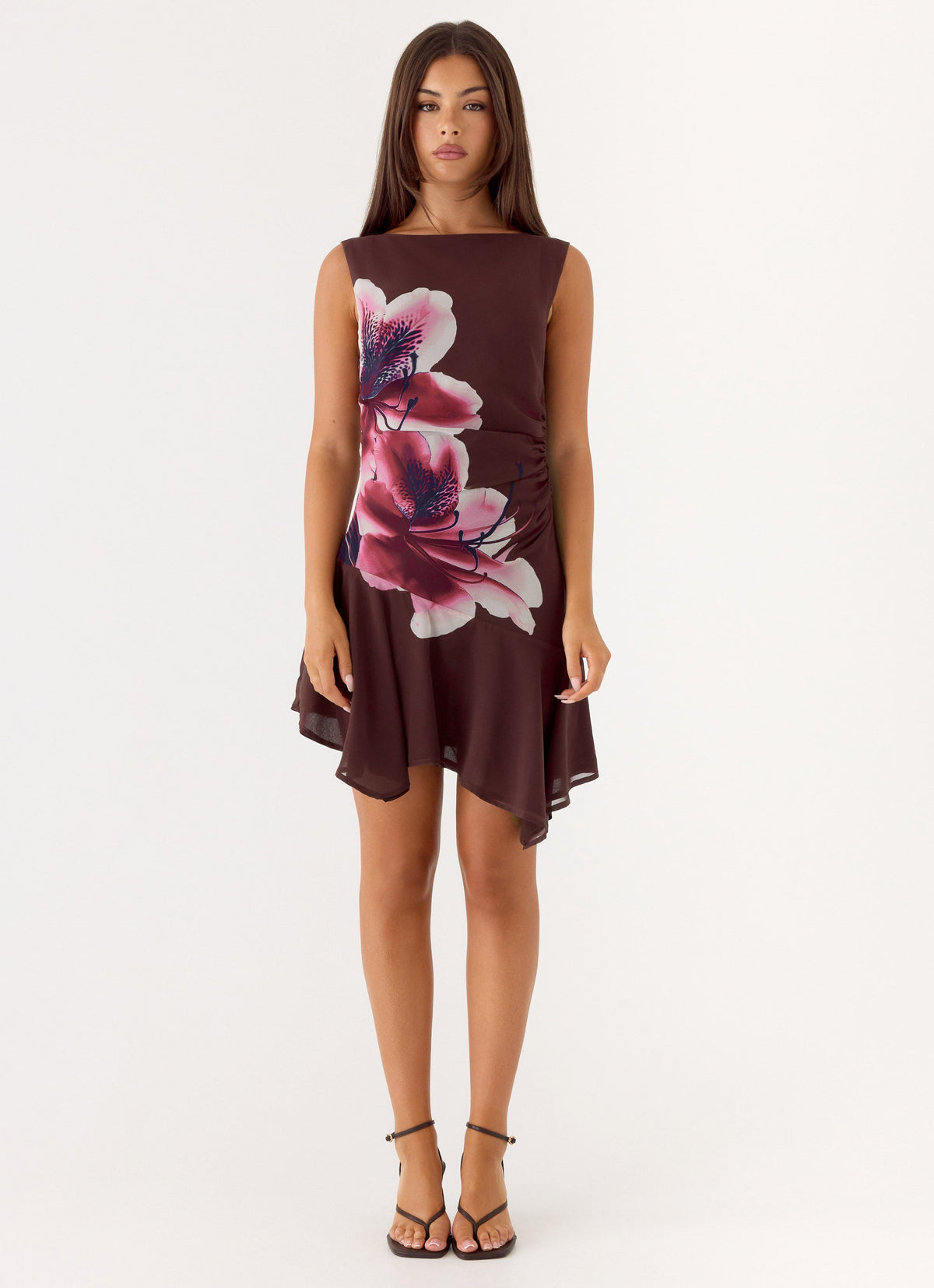 Sorority Rush Dress | Maris Asymmetrical Mini Dress