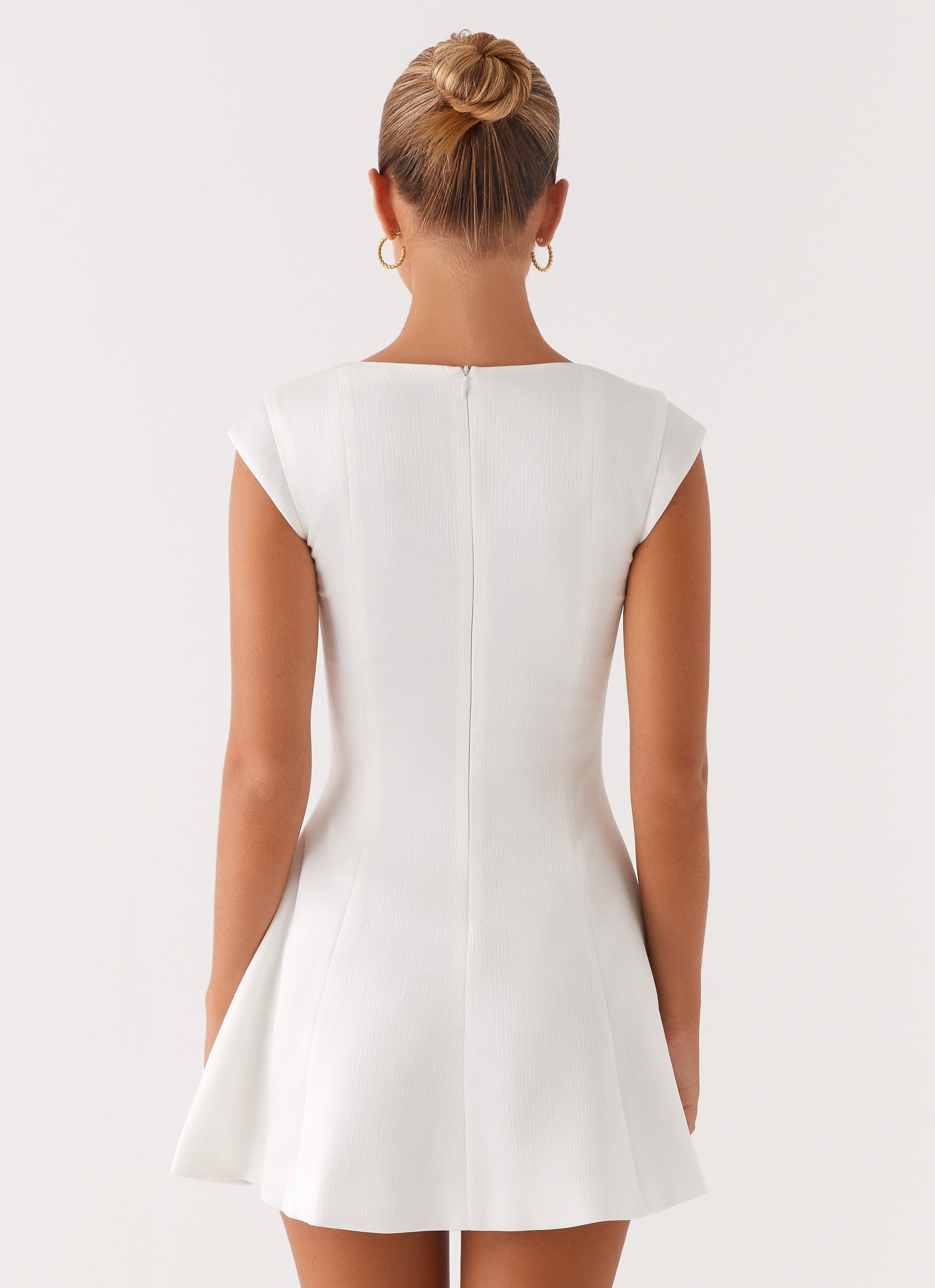 peppermayo white dress mini White Sorority Dress | Lulita Mini Dress