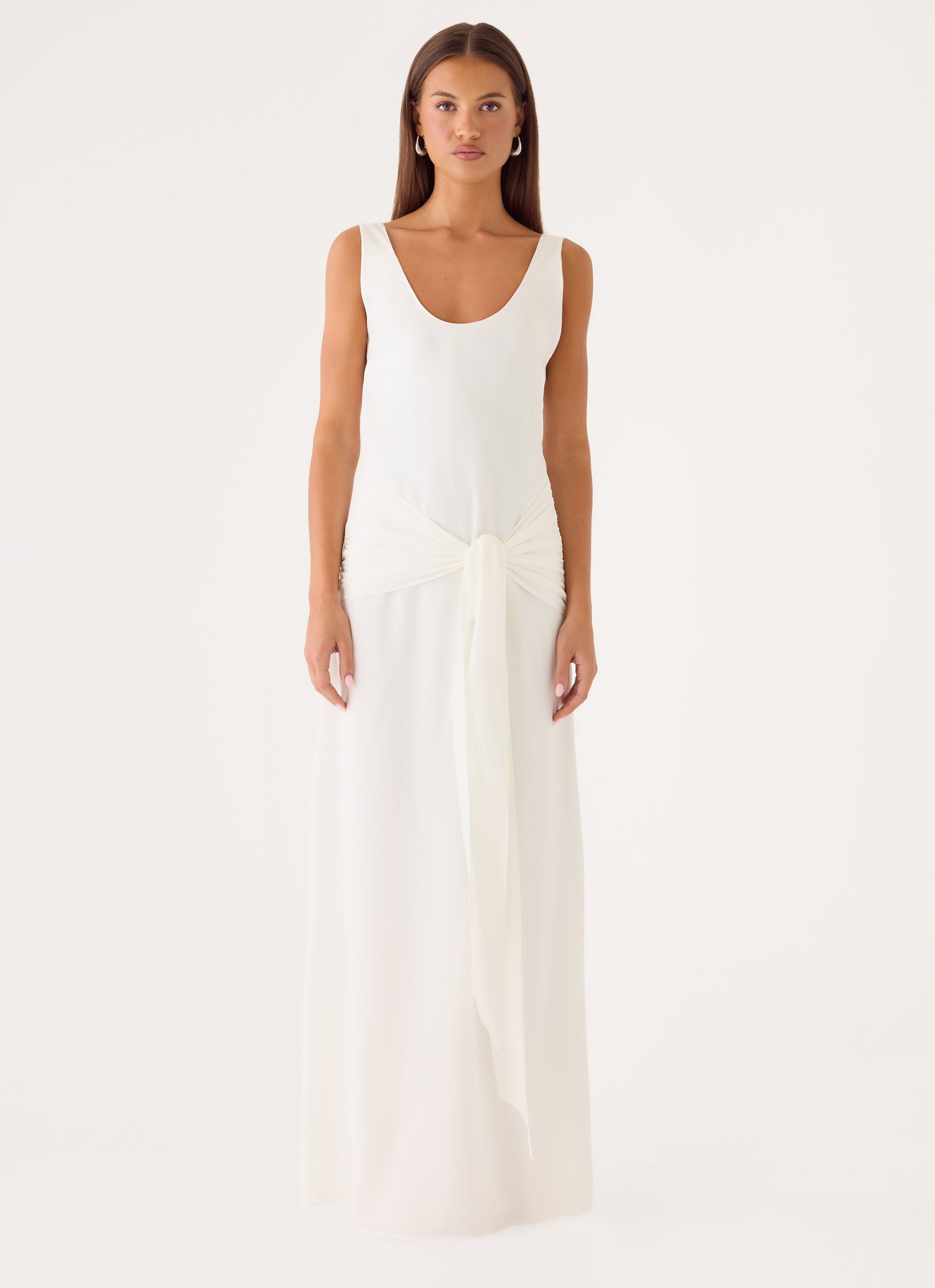 White Sorority Dress | Maysie Maxi Dress