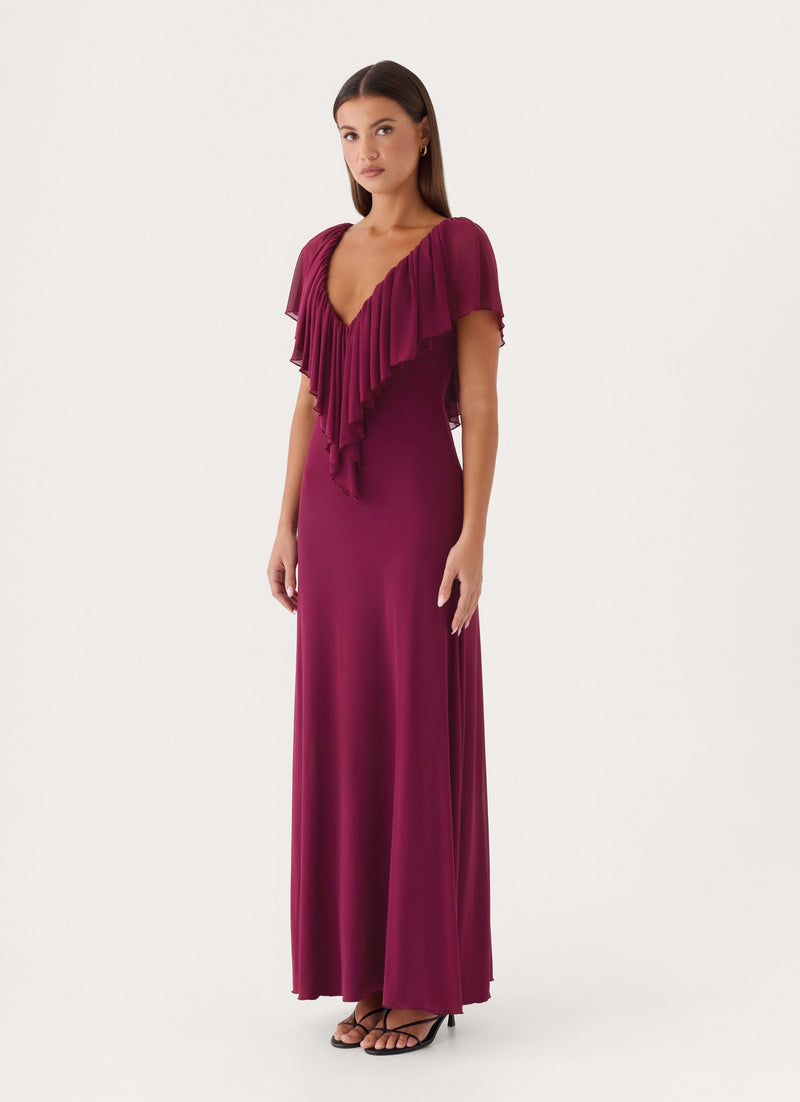 Merissa Maxi Dress - Plum
