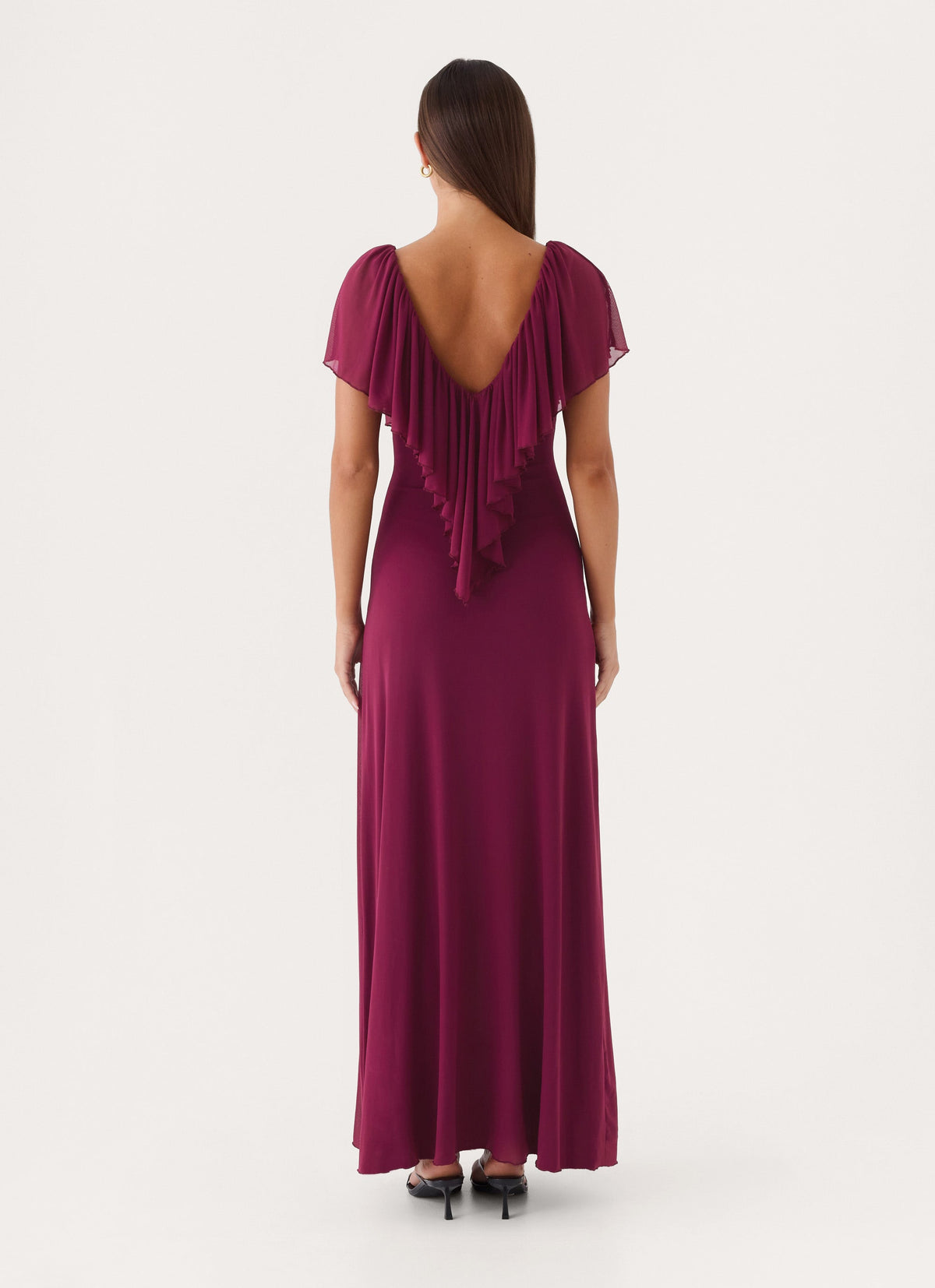 Merissa Maxi Dress - Plum – Peppermayo US