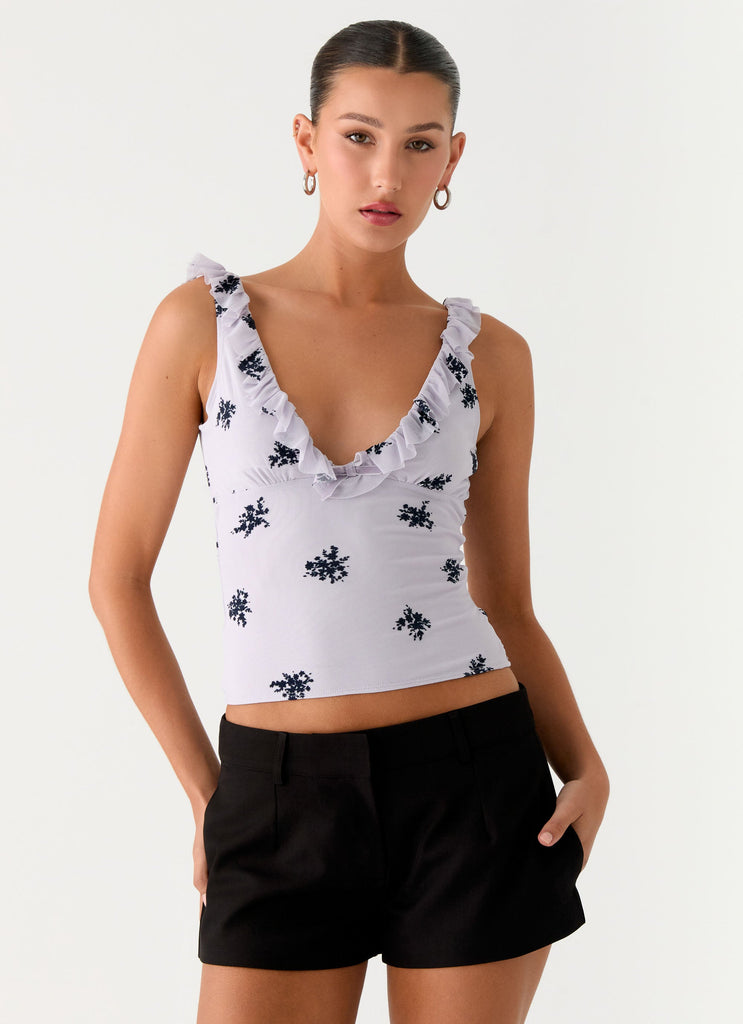 Hunkemöller CAMI PLISSE - Maglia del pigiama - black/nero Hunkemöller CAMI PLISSE - Maglia del pigiama - black/nero